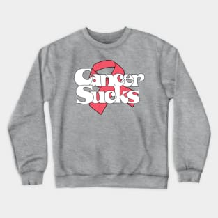 Cancer Sucks // Original Cancer Awareness Design Crewneck Sweatshirt